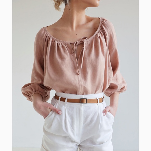 Linen Handmade Studio—Linen Shorts Sydney - Picture 4 of 9